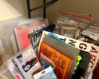 Tons of Scrap Booking supplies