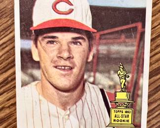 Topps #125 Pete Rose 2nd card - GREAT condition!