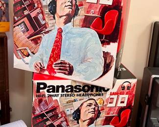 Panasonic Hi-Fi 2 way stereo headphones