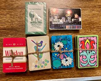 Vtg. Playing cards