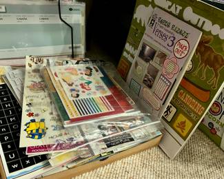Tons of Scrap Booking supplies