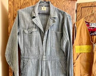 Vtg. Blue Bell work coveralls