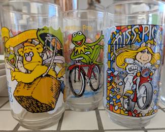 Vintage McDonald's  give away glasses
