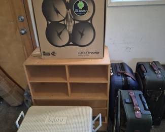 Parrot Drone Ice chest suit cases 