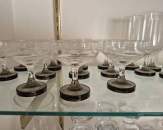 MCM Tapio Wirkala Rosenthal Variation Smoke Glasses 