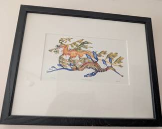 Two Seadragons  artist, Spum