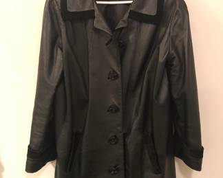 Leather coat by Carol McClellan (Seattle designer who made leather stage garments for Ann Wilson of Heart back in the day)