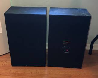 Pair of Boston A60 speakers (stains on tops)