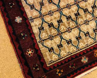 Detail of tribal rug