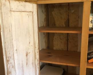 Retrofitted with shelves inside