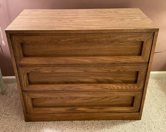 Thomasville Wooden 3 Drawer Dresser