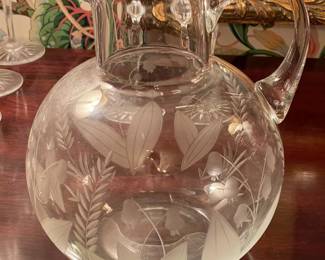 Tiffany & Co. Crystal Pitcher