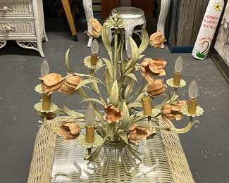 Pretty Floral Bouquet Chandelier