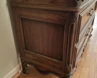 Oversized Wooden Armoire Wadrobe Bedroom 2 Door Cabinet