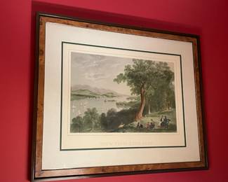 "View From Hyde Park" Framed Artwork