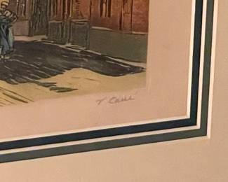 Signed & Framed Artwork