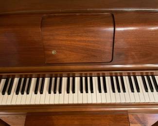 Antique Player Piano W/ Rolls
