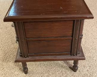 Vintage Wooden Sewing Drawer Cabinet