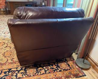 Oversized Leather Recliner Chair