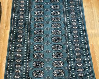 Beautiful Small Area Rug W/ Fringes