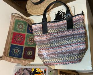 Assorted Closet Contents (Clothing, Hangers, Etc.)