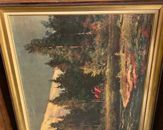 Large Framed Artwork