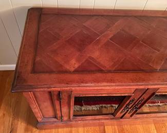 Wooden TV Stand Entertainment Console