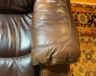 Oversized Leather Recliner Chair