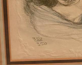 Numbered, Signed, & Framed Artwork