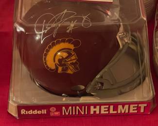 Mini Helmet Autographed By Dwayne Jarrett W/ JSA COA