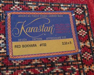 BEAUTIFUL Hand Made Area Rug By Karastan (Made In USA)