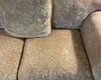 Elegant Beige/Brown 3 Seat Sofa Couch