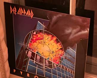 Vintage Record Album - Def Leppard