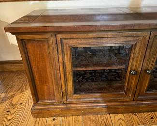 Wooden TV Stand Entertainment Center Console
