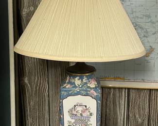 Floral Table Lamp (2 Available)