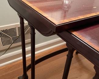 Antique Set Of 2 Nesting Tables