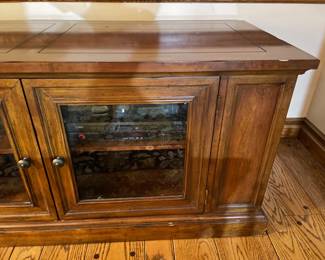 Wooden TV Stand Entertainment Center Console