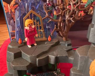 FABULOUS Playmobil "Magic Knights Dragon Temple" Playset W/ Figures, Original Box, Etc.