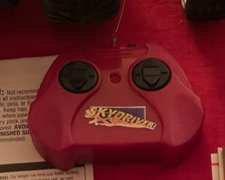Vintage "Skydriver" RC Car By XRC W/ Car, Remote Controller, Instruction Booklet/Paperwork, Batteries, & Charger