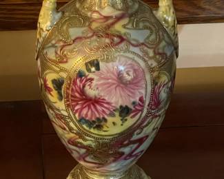 Antique Double Handled Vase
