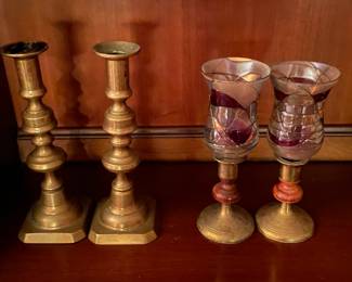 Brass Candle Holders