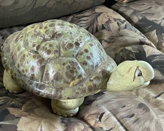Large Decorative Turtle Figurine (2 Available)