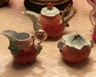 Strawberry Tea Set