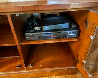 Wooden TV Stand Entertainment Center Console