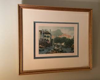 Signed & Framed Artwork