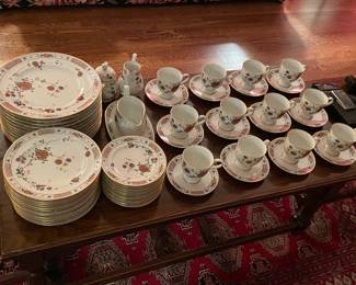 Large China Set By Noritake