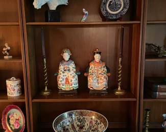 Wooden 3 Piece Wall Unit Bookcase Set