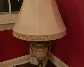 Handled Urn Table Lamp