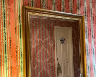 Gold Framed Wall Mirror