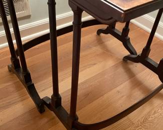 Antique Set Of 2 Nesting Tables